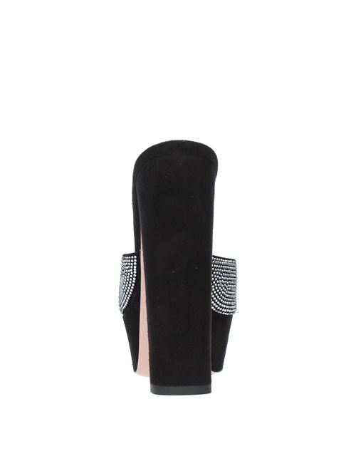 Mules modello JERY in camoscio e strass GEDEBE | JERY SUEDENERO